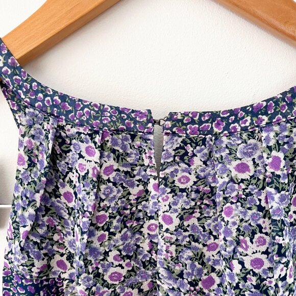 Joie Makana Floral Crepe Dress, Size Medium - Picture 7 of 7